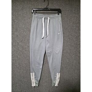 Nike Therma Fleece Gray Loose Fit Taper Athletic Sweatpants CU5662-073 Womens XS